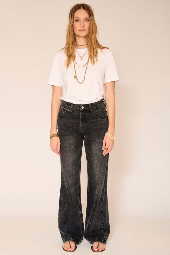 25S-THE DONNA BLACK DENIM