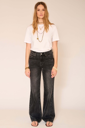 25S-THE DONNA BLACK DENIM